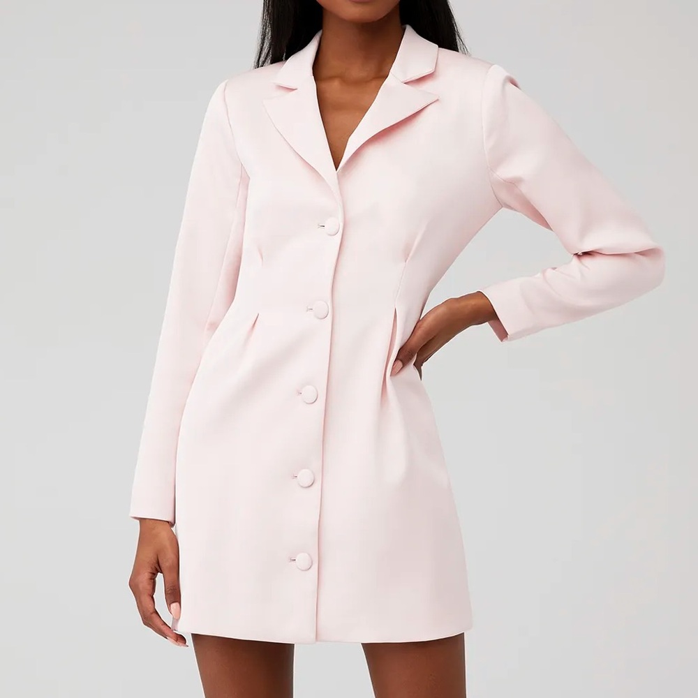 Greylin Collection - Viv Tailored Mini Blazer Dress